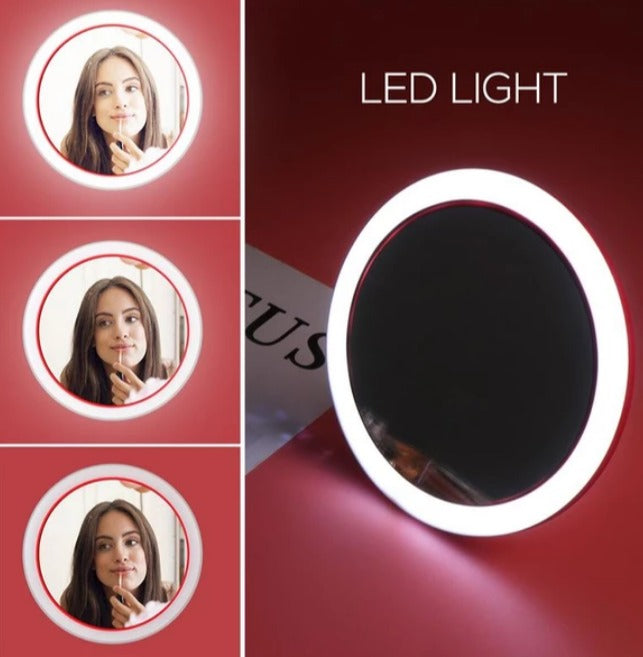 WIRELESS CHARGING LED MAKEUP MIRROR